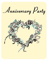 Anniversary Party Free Printable Party Invitations