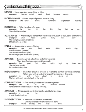 free printable 6th grade grammar worksheet