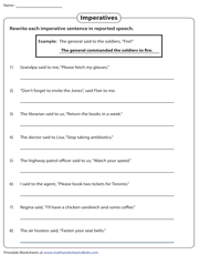 free printable 7th grade grammar worksheet