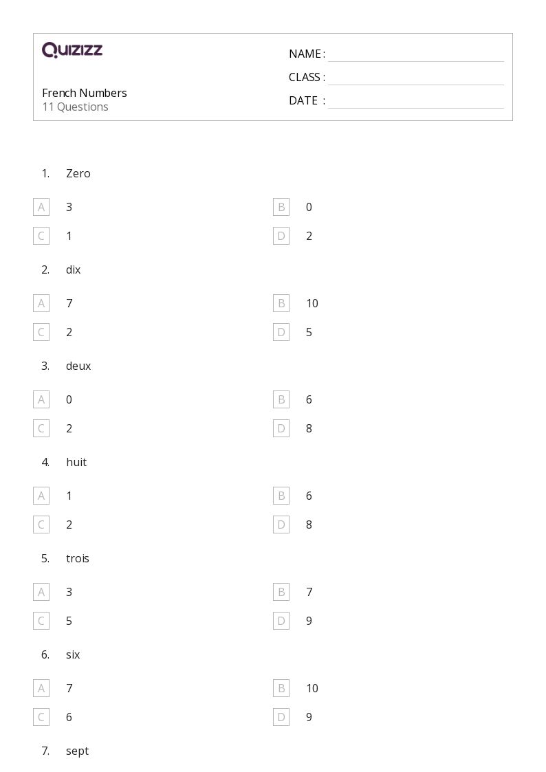 50+ Grade 8 worksheets on Quizizz | Free &  Printable