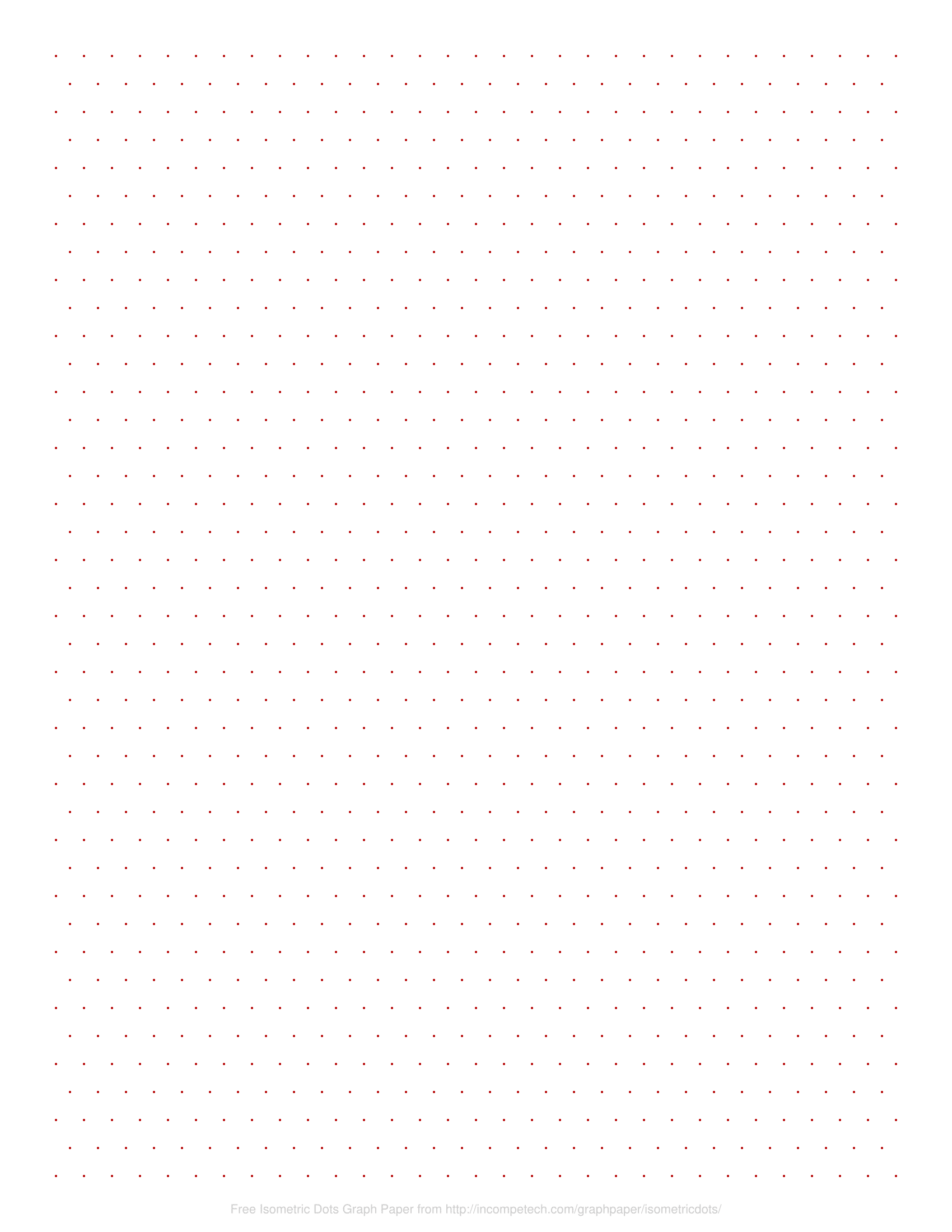 Free Online Graph Paper / Isometric Dots