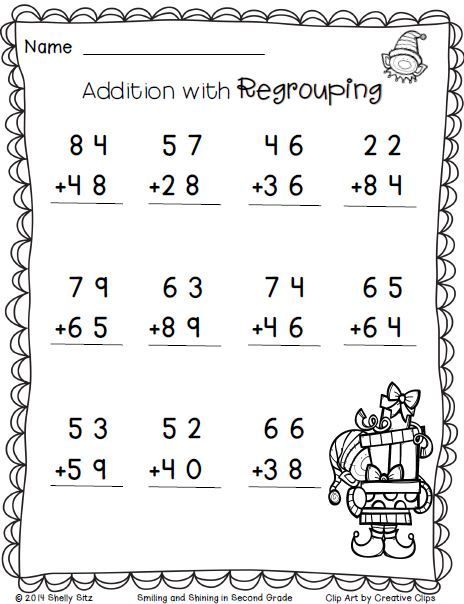 free printable addition carrying worksheets