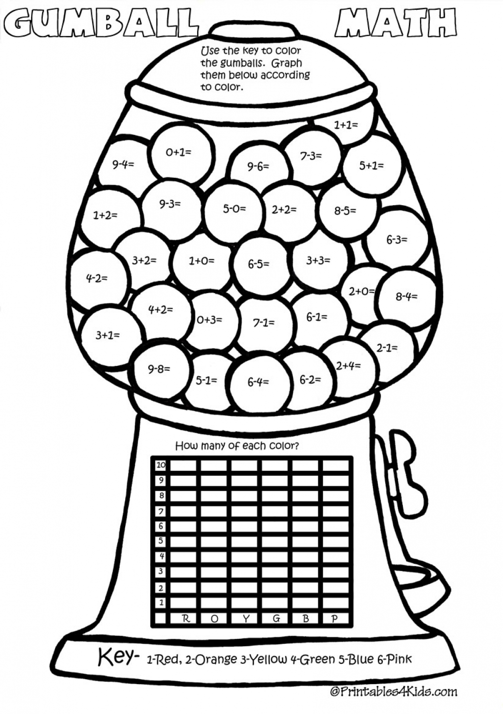 free printable addition coloring worksheets for 2nd grade