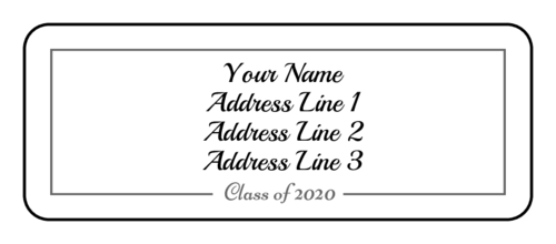 free printable address label designs
