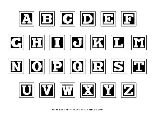 free printable alphabet letters coloring pages