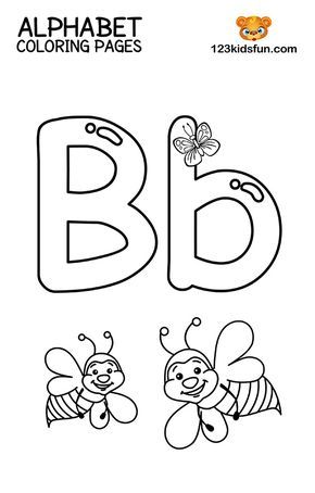 free printable alphabet letters coloring pages