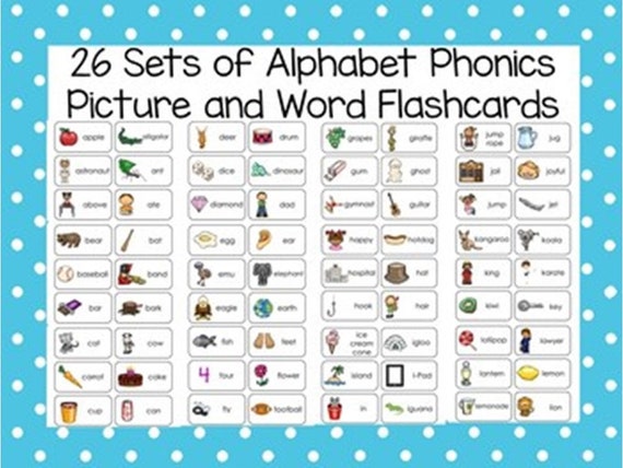 free printable alphabet phonics flash cards
