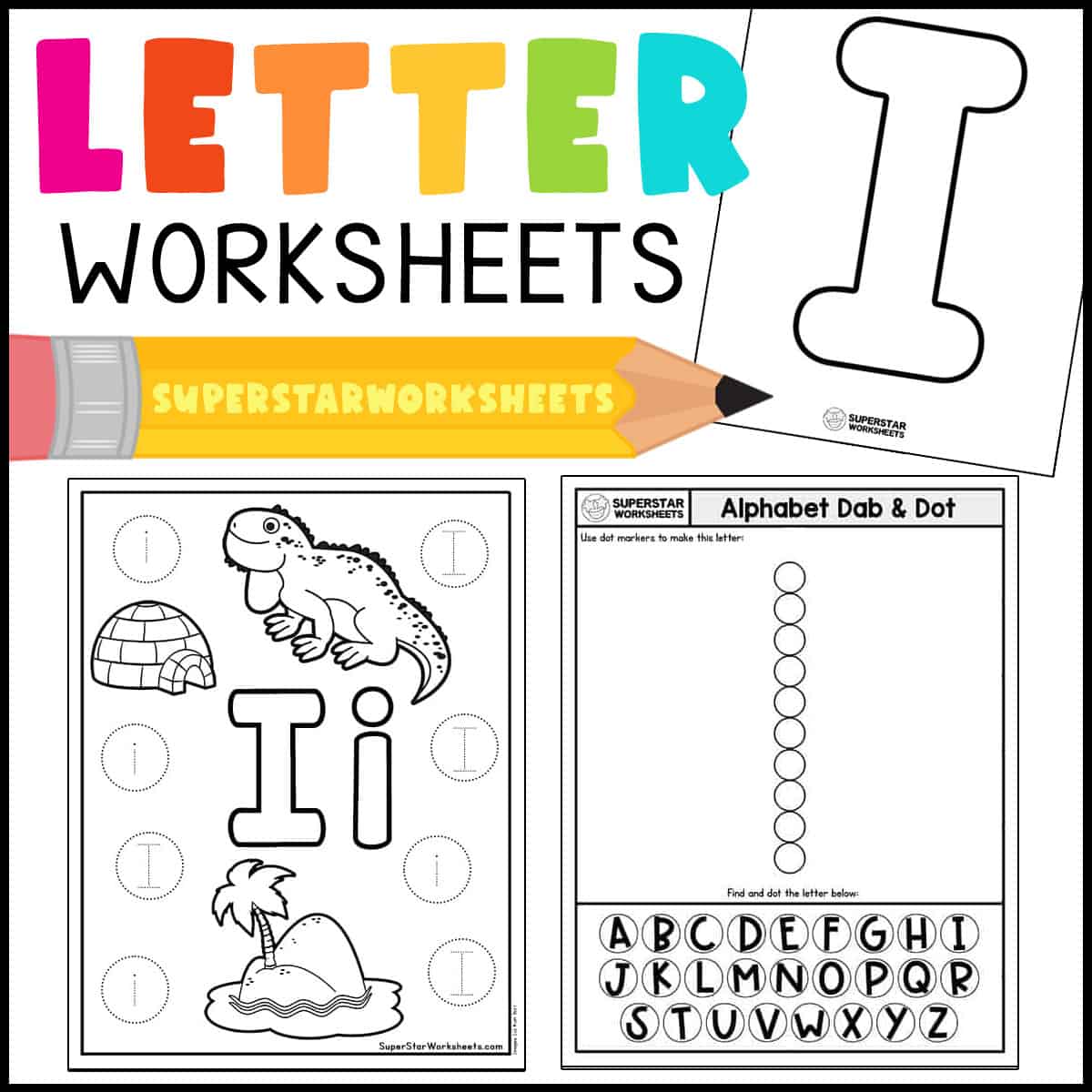 free printable alphabet worksheet az