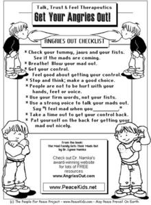 Get Your Angries Out Printables for Kindergarten - 3rd Grade ...