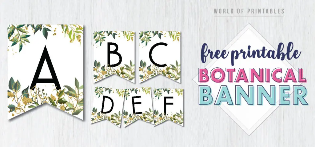free printable anniversary banner