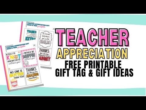 free printable appreciation tags