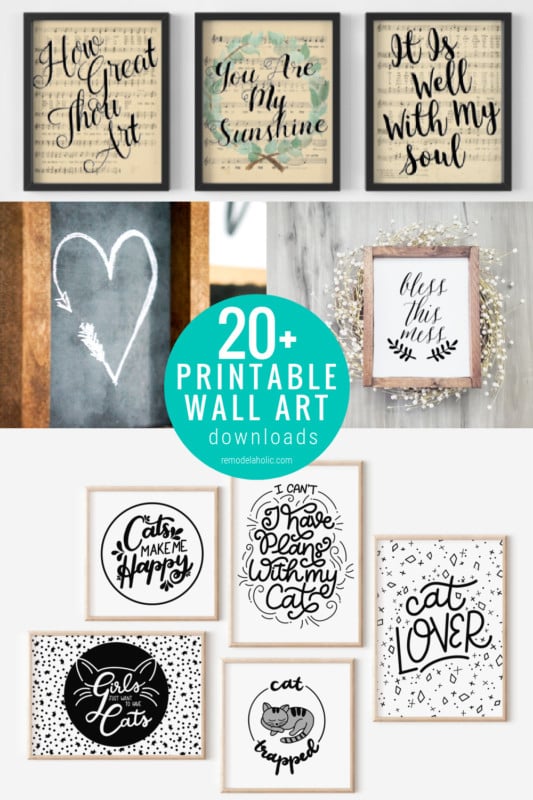 free printable art black and white