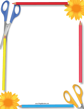 free printable art borders
