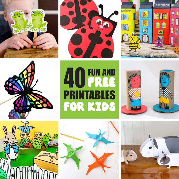 free printable art crafts