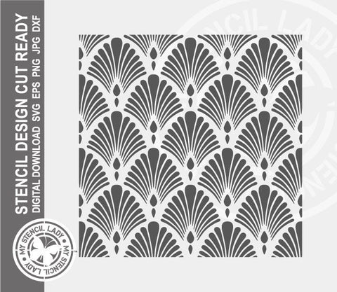 free printable art deco stencils