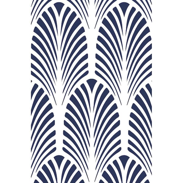 Great Gatsby Art Deco Fan Wall Stencil