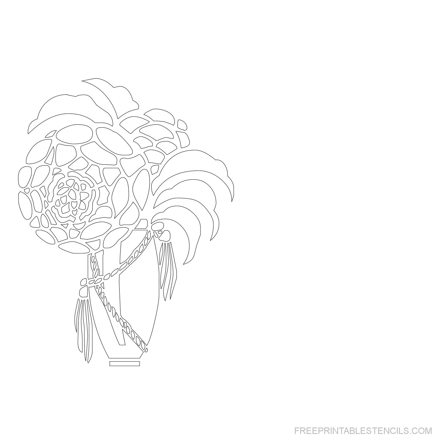 free printable art deco stencils