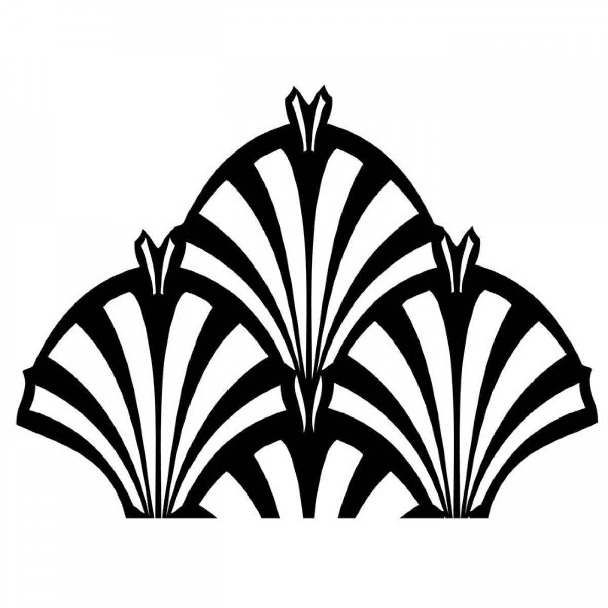 art-deco-fountain-mesh-stencil-worksheets-library for Free Printable Art Deco Images Art Deco Fountain Mesh Stencil - Worksheets Library for Free Printable Art Deco Images