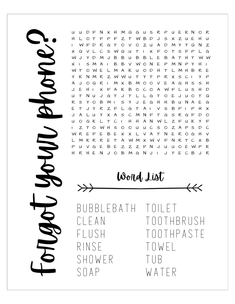 free printable art word searches