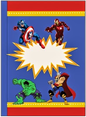 free printable avengers thank you tags