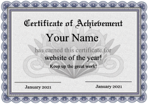 FREE Printable Certificates for Kids