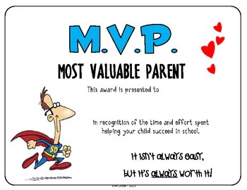 free printable award certificates for parents