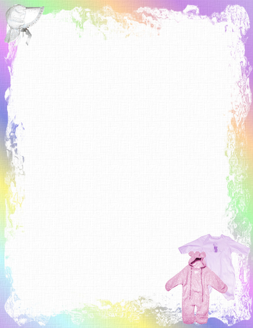 free printable baby stationery templates