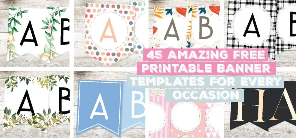 free printable banner download