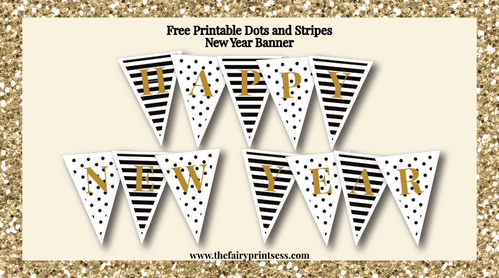 free printable banner happy new year
