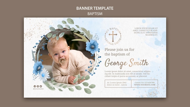 free printable baptism invitation cards templates
