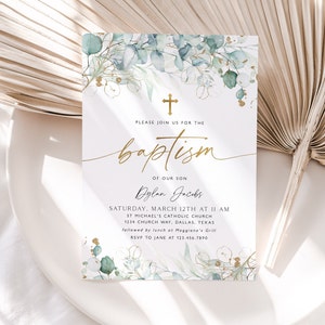 free printable baptism invitation cards templates