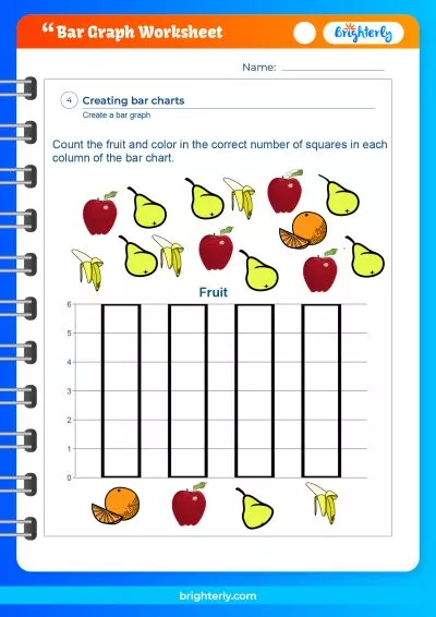 free printable bar graph worksheet