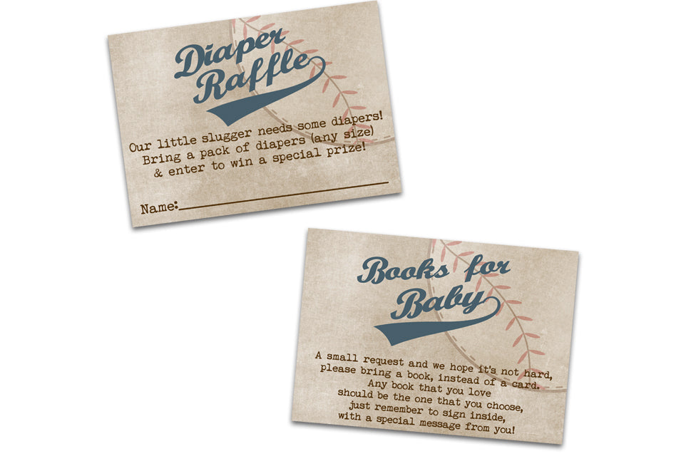 free printable baseball diaper raffle tickets