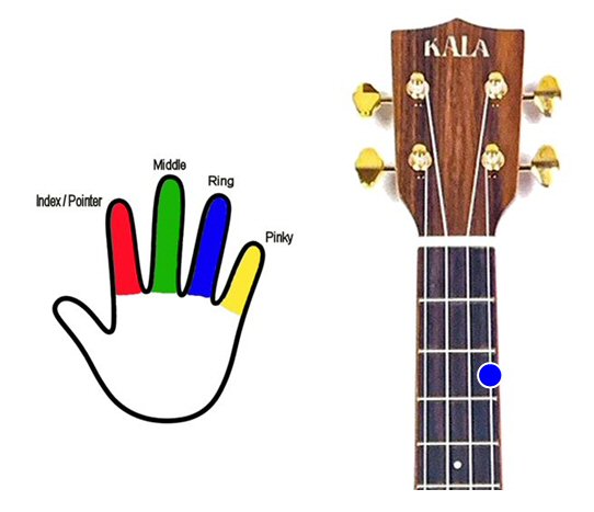 free printable basic ukulele chord chart