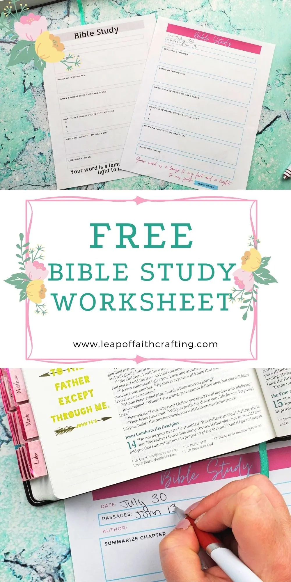 Bible Worksheets - Bible Story Printables