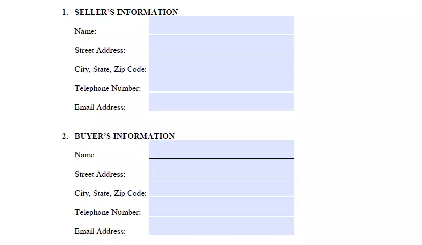 free printable bill of sale alabama