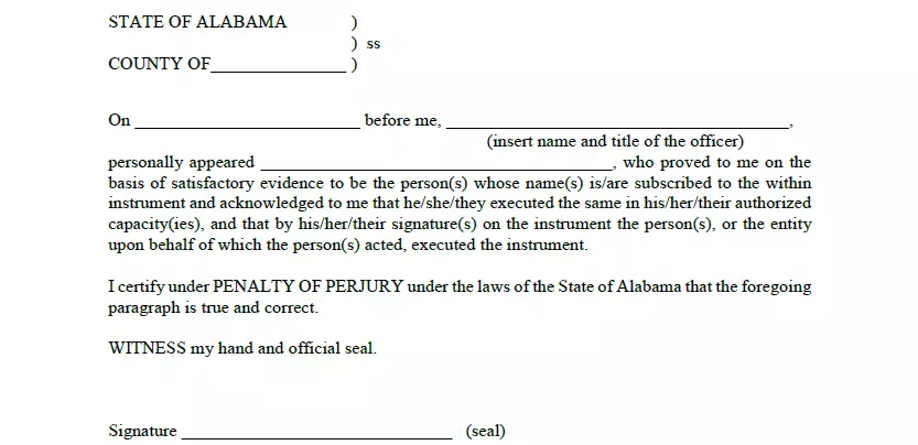 Free Alabama Bill of Sale Forms (PDF) | FormsPal