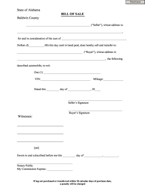free printable bill of sale for horse trailer
