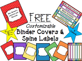 free printable binder covers editable