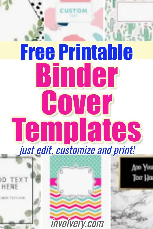 Binder Covers-Best FREE Printable Templates-NEW for 2024