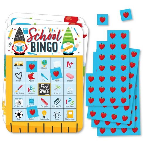 free printable bingo cards for teachers