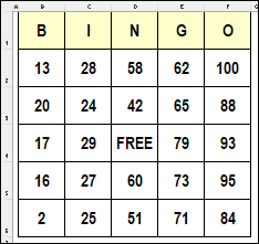 free printable bingo cards to print