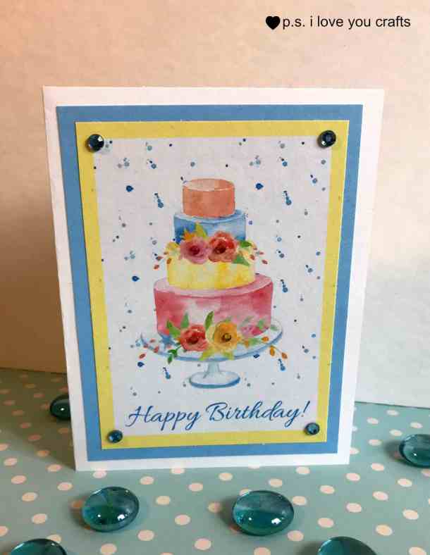 Free Printable Birthday Card - P.S. I Love You Crafts