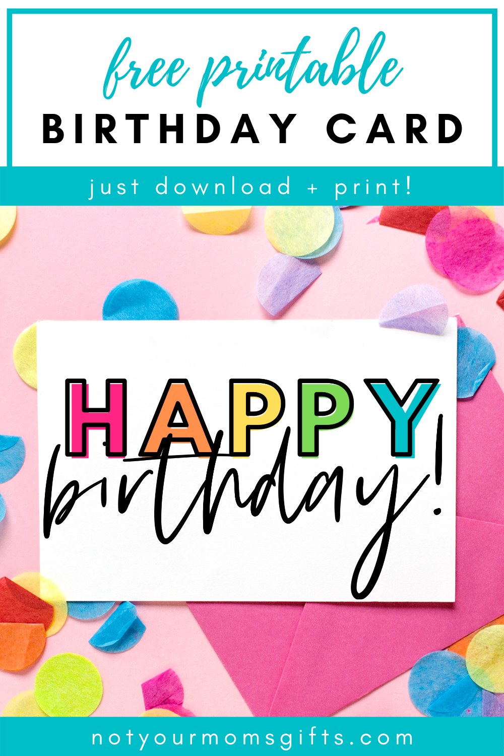 free printable birthday cards you can add photos