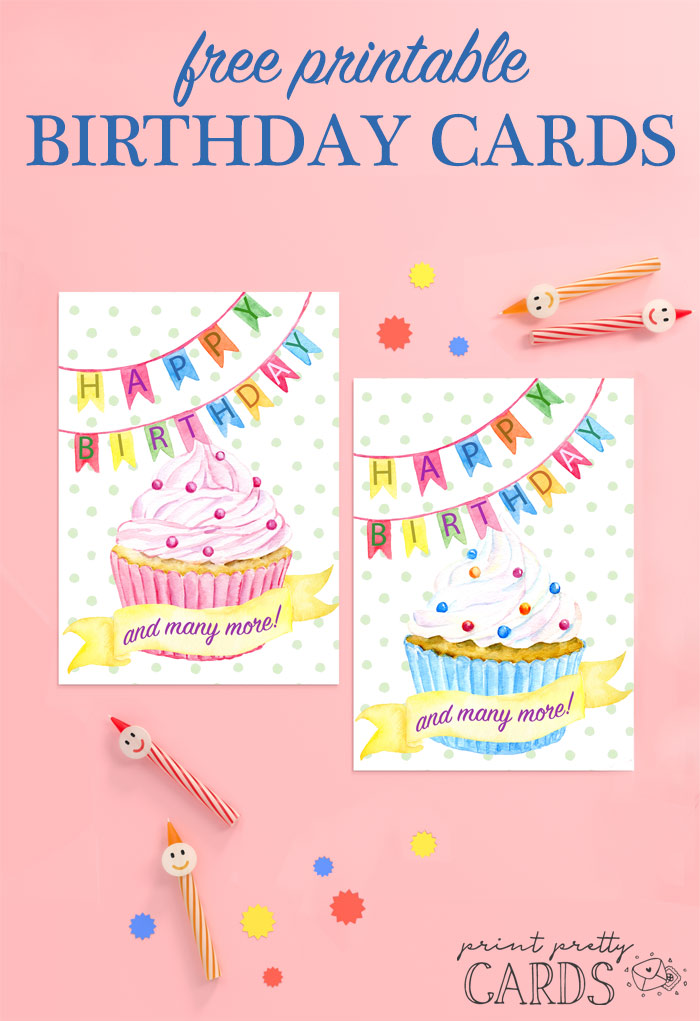 Free Happy Birthday Card Printable | Print Pretty Cards