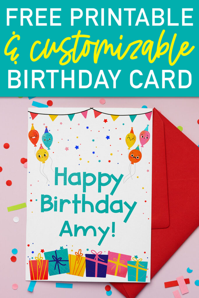 Free Printable Birthday Card - Add a Custom Name - Worksheets Library free-printable-birthday-card-add-a-custom-name-worksheets-library