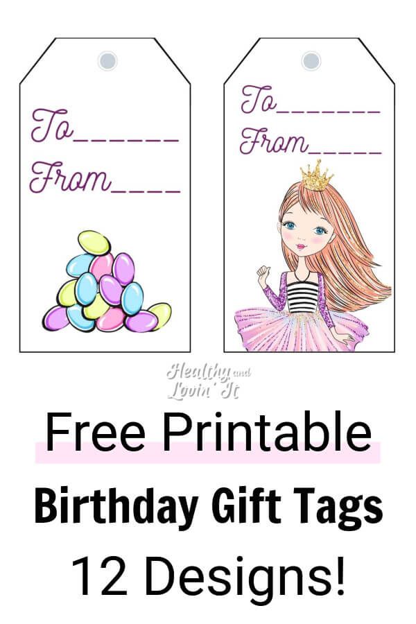 free printable birthday gift tags template