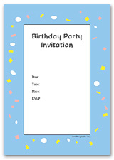 free printable birthday invitations for her