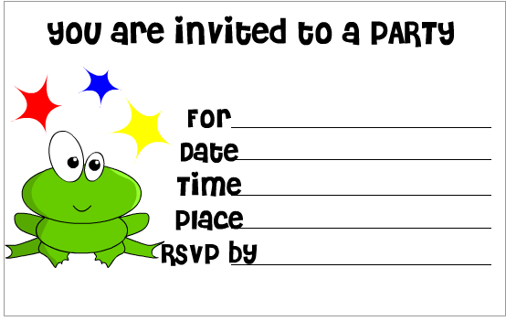 free printable birthday invitations for her