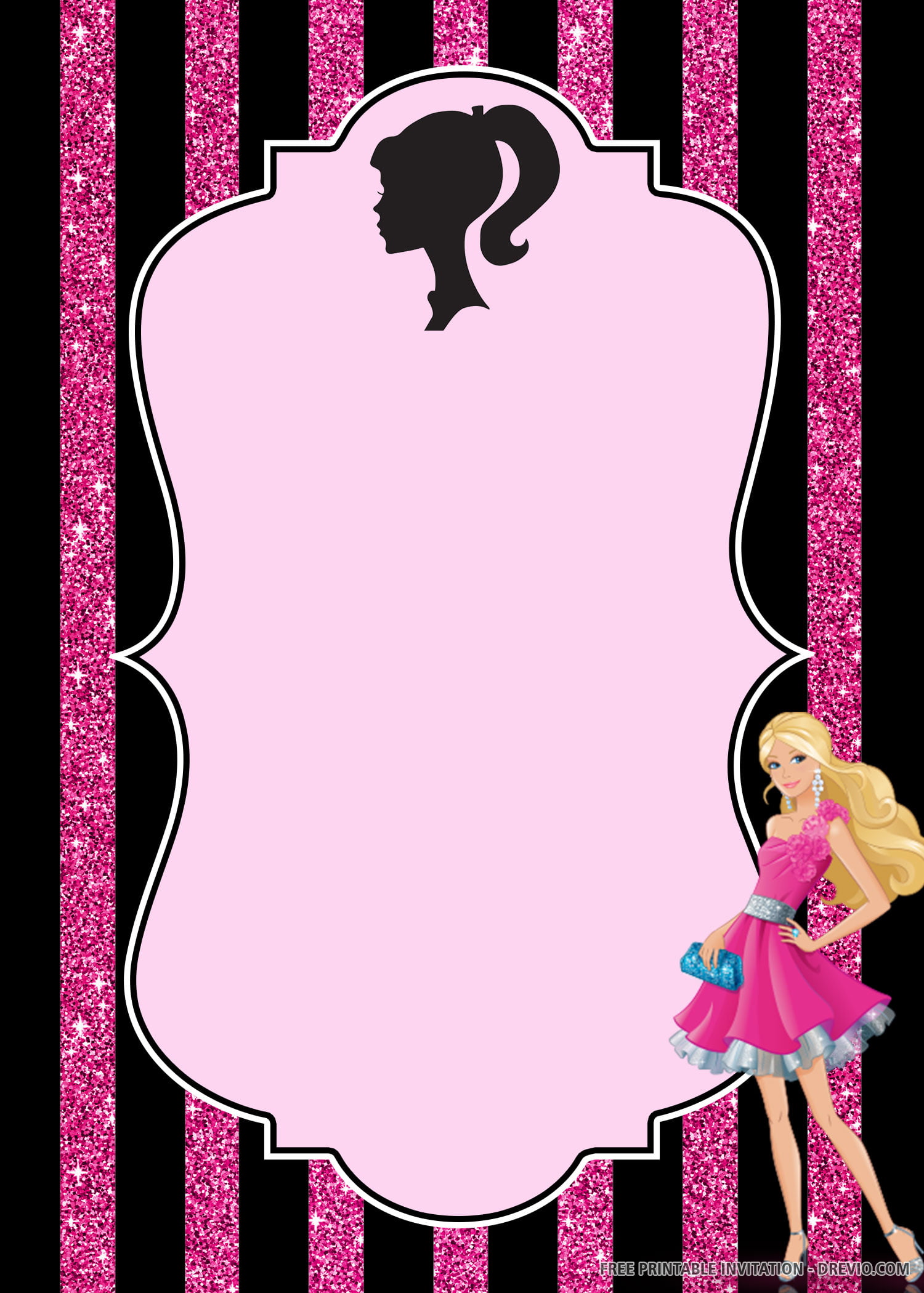 free printable birthday invitations for her